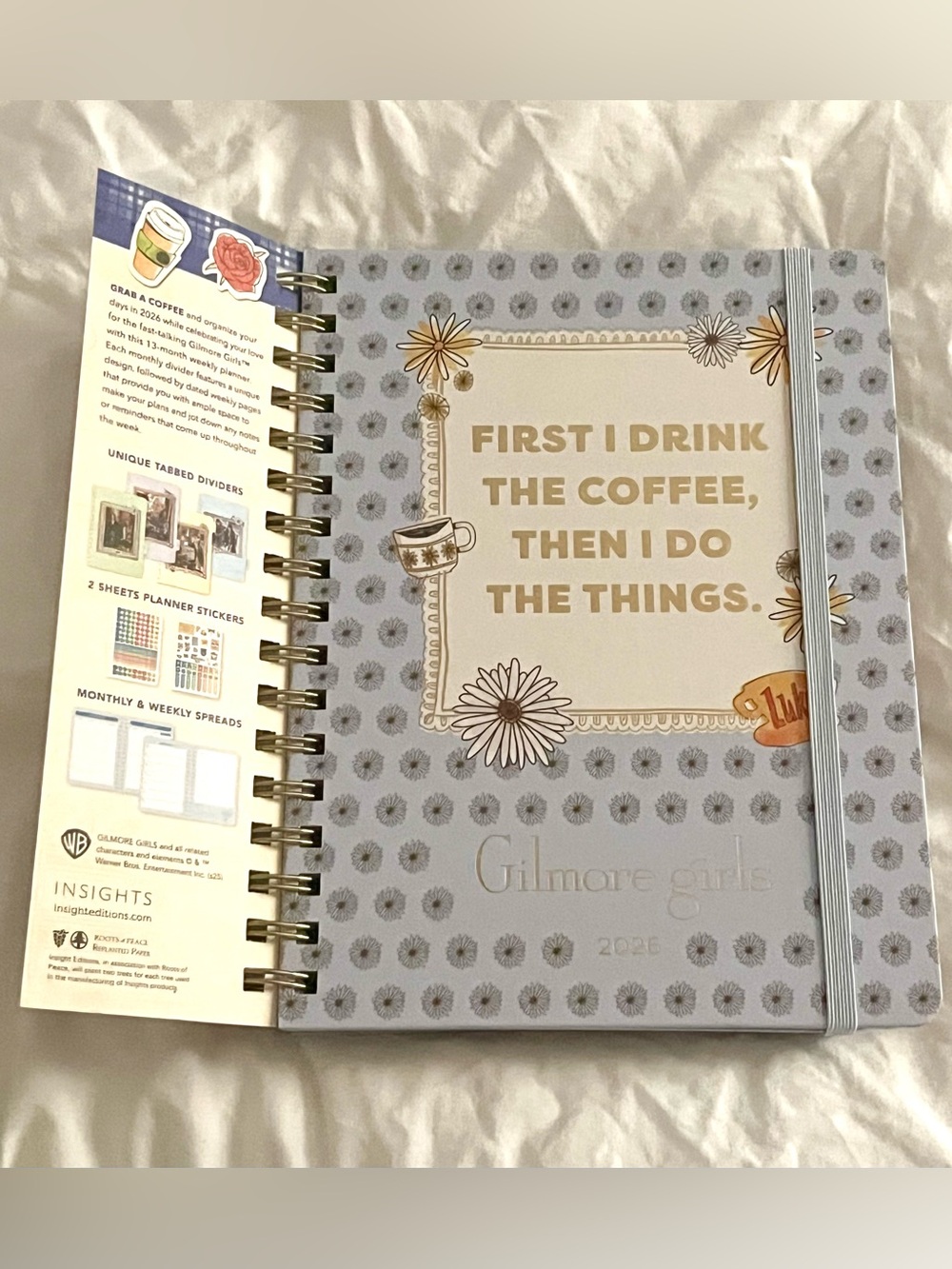Gilmore Girls 2026 13 Month Planner with Stickers Scrapbook Collectible New